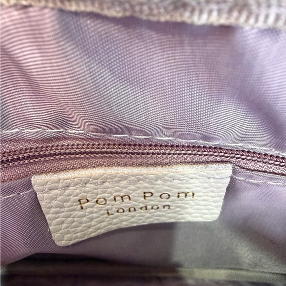 Pom Pom London Cream Crossbody Bag - Picture 2 of 5